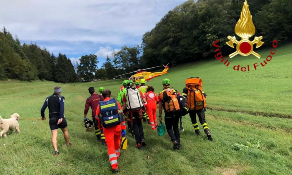 Erba, grave escursionista di 65 anni caduto all’eremo di San Salvatore