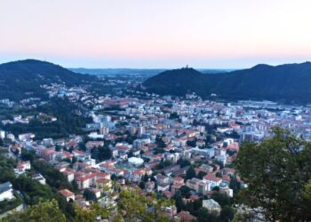 Como vista dall'alto