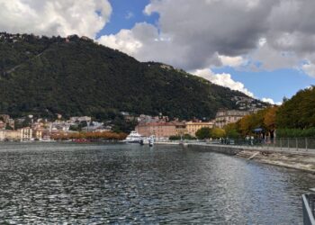 Le paratie sul lago di Como