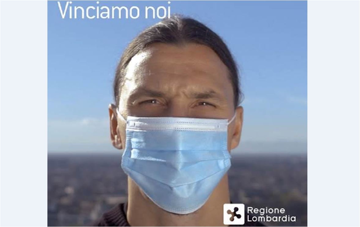 Lotta al Covid, la Regione chiama Ibrahimović. “Tu non sei Zlatan, non sfidare il virus”