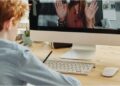 Studente in didattica a distanza