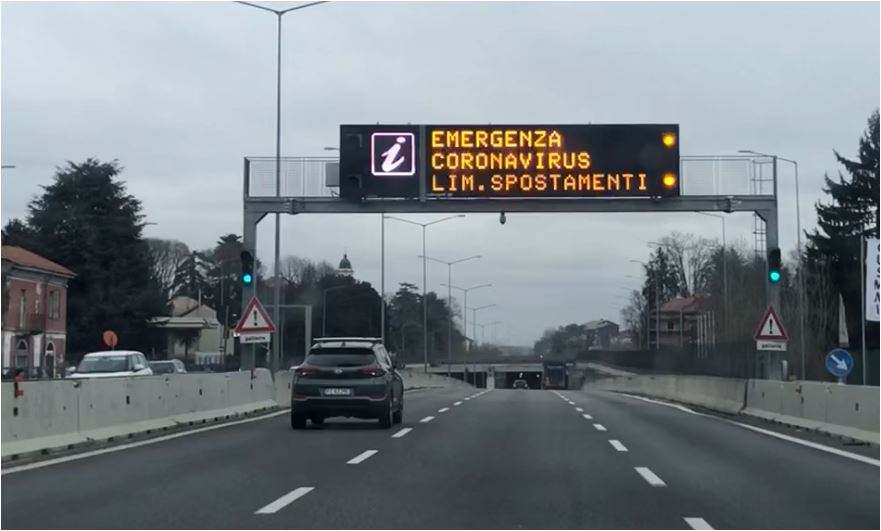 Incidenti stradali in Lombardia: durante il lockdown, cali fino al 90%