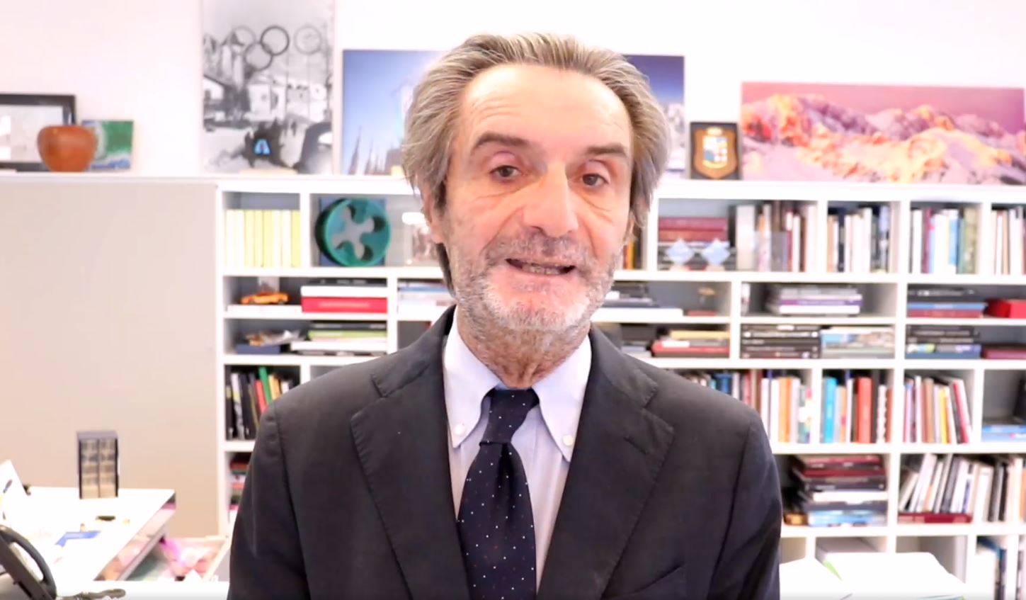 VIDEO – Fontana: “Lombardia ufficialmente zona gialla da domenica”