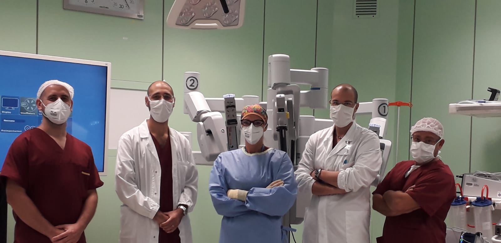 Ospedale Sant’Anna, il Covid non ferma il robot Da Vinci: 105 gli interventi chirurgici eseguiti