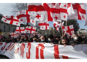 Nuove proteste per l'arresto leader opposizione Nika Melia