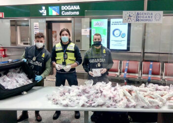 I farmaci illegali sequestrati a Malpensa