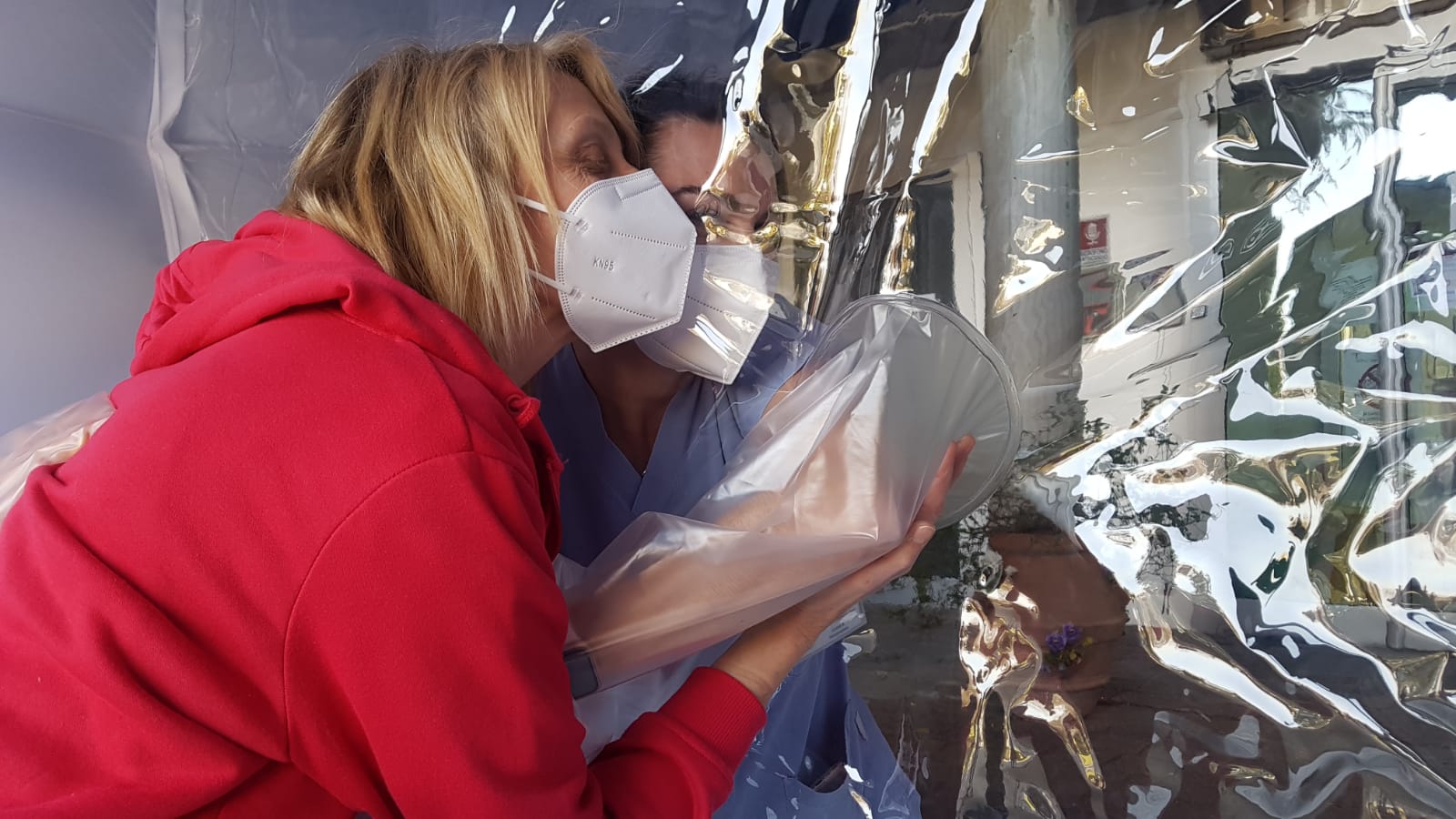 Una stanza degli abbracci alla Ca’ d’Industria di Rebbio