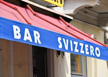 Svizzera, Chiasso, bar, esercizio pubblico