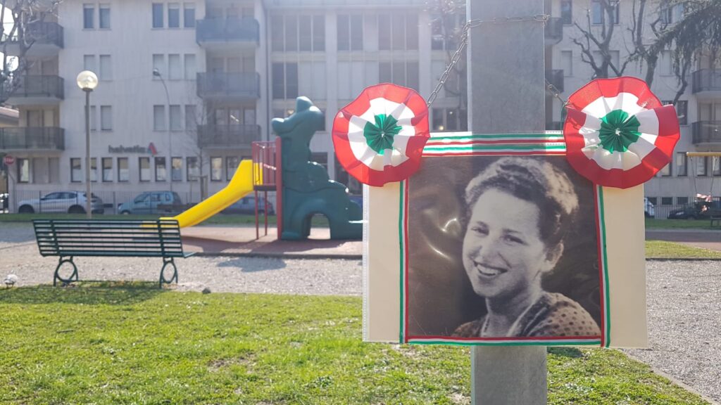 Giardini di piazza del Popolo a Como dedicati a Norma Cossetto