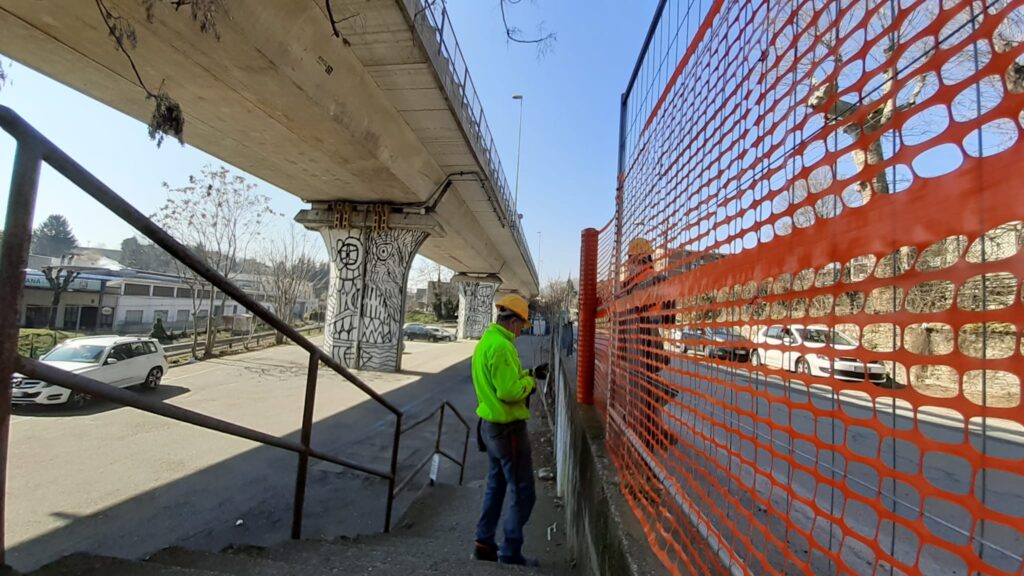 Cantiere Viadotto lavatoi