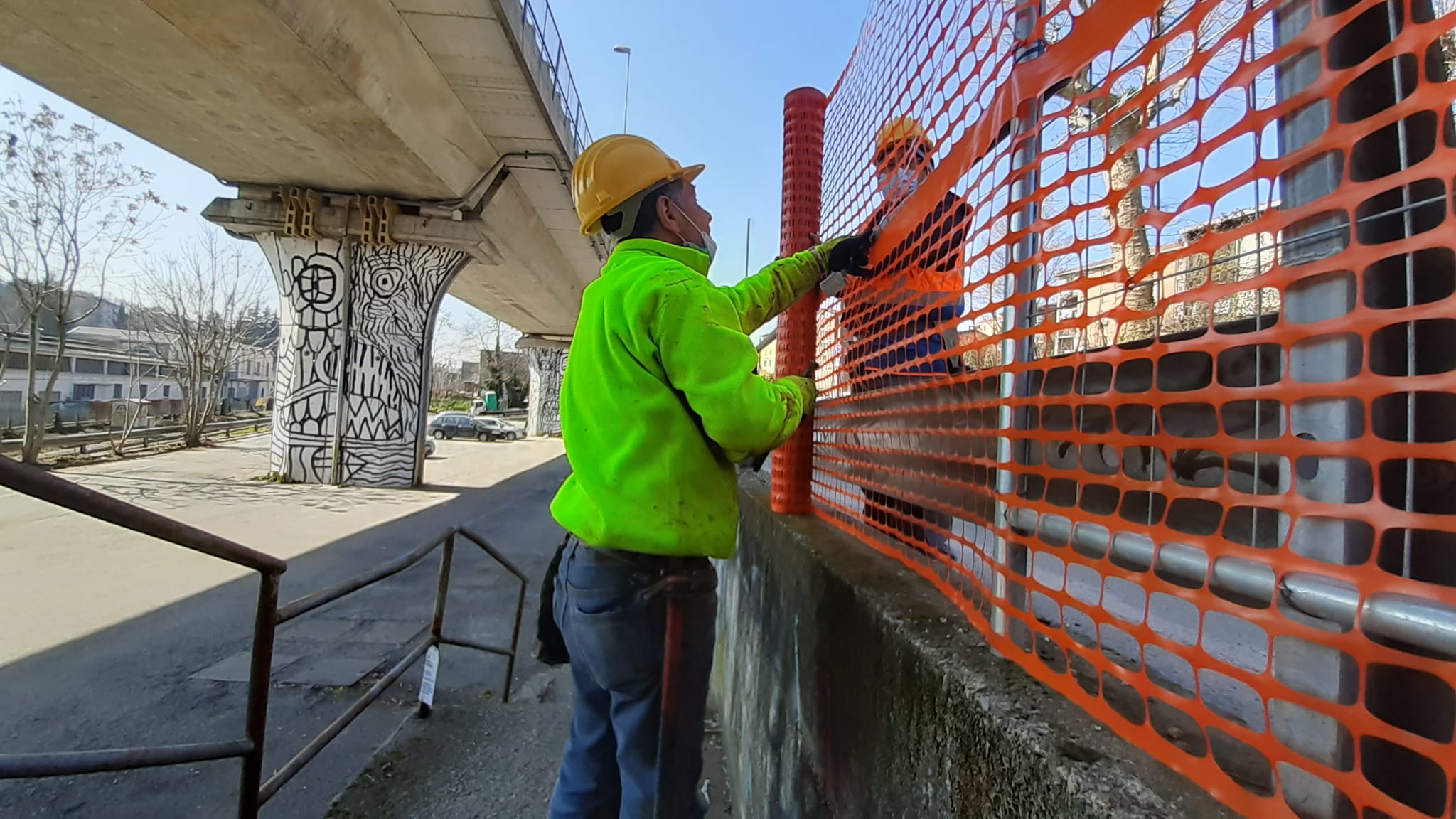 Viadotto dei Lavatoi, parte l’allestimento del cantiere