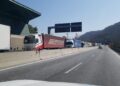 Traffico in autostrada a Chiasso