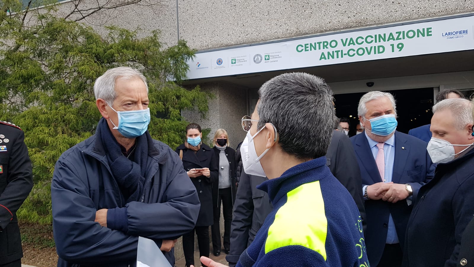 Bertolaso a Erba: “Over 80 vaccinati entro Pasqua”