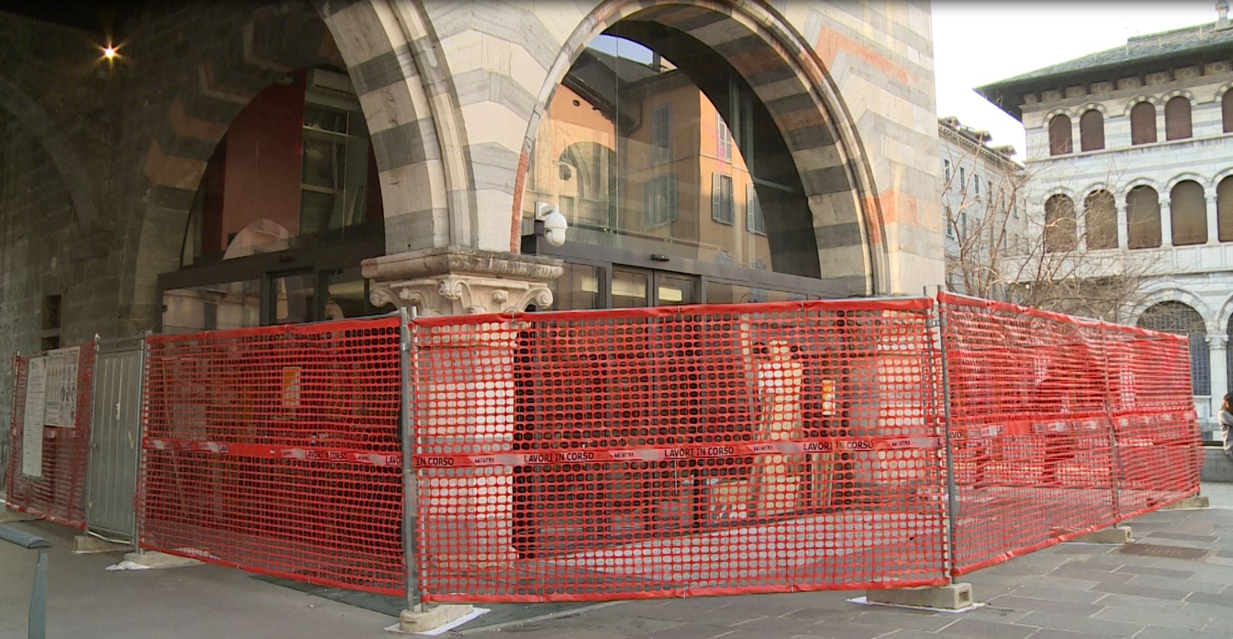 Como, lavori al Broletto: agibilità entro fine mese poi arriva l’Infopint