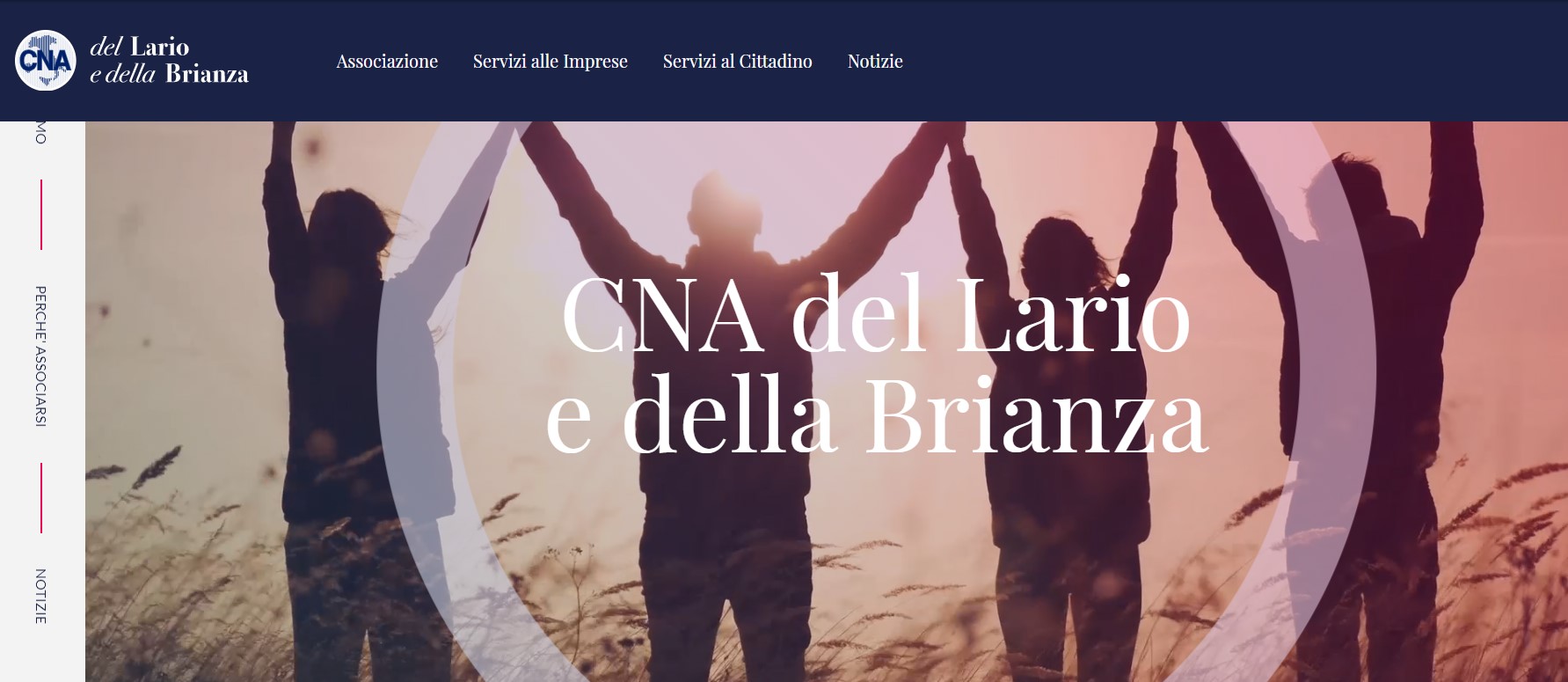 Il nuovo sito della Cna del Lario e della Brianza