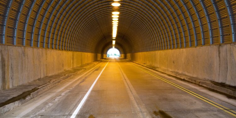 Autostrada A9 Lainate-Como-Chiasso Una galleria autostradale