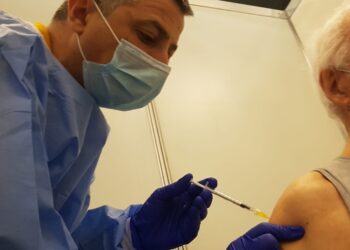 La somministrazione di un vaccino