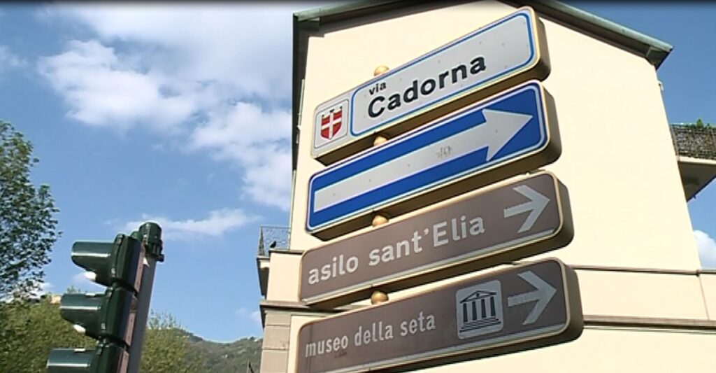 via Cadorna a Como