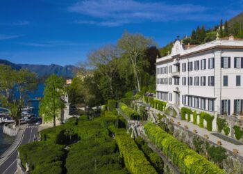 Esterni di Villa Carlotta a Tremezzina