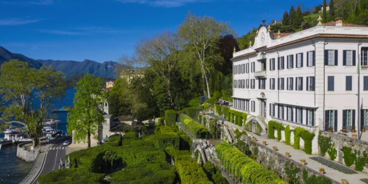 Esterni di Villa Carlotta a Tremezzina