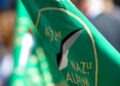 La bandiera degli alpini Ana