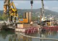 Cantiere per le paratie
