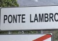 Cartello di Ponte Lambro