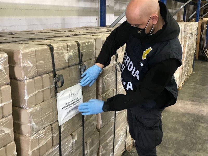 Veniano: la Finanza sequestra 12 tonnellate di combustibile