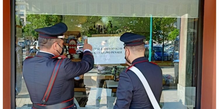 Sigilli al locale su richiesta procura Ivrea