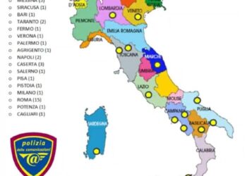 Operazione della polizia postale su inchiesta Procura di Catania