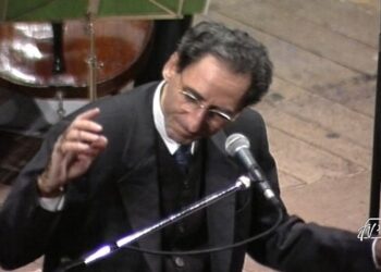 Franco Battiato al Teatro Sociale di Como nel 1994