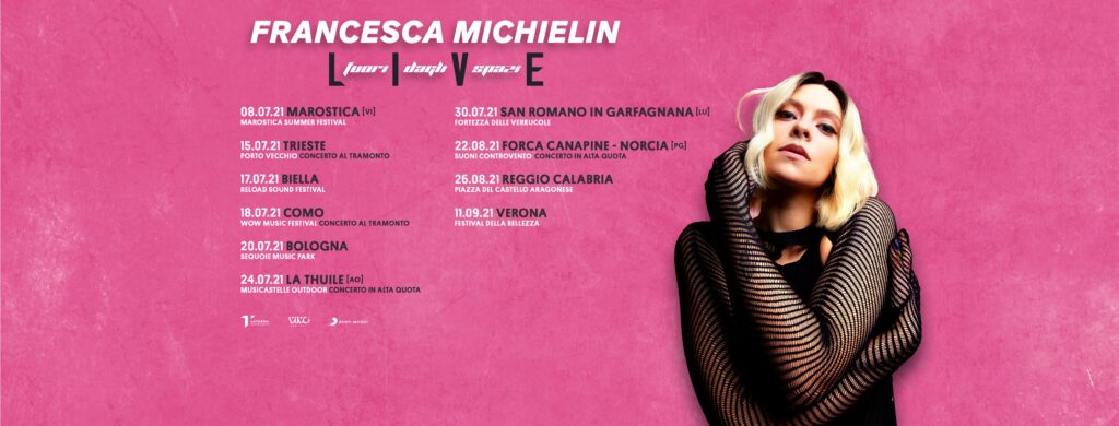 tour francesca michielin