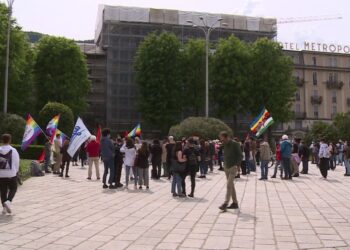 Manifestazione per la legge Zan