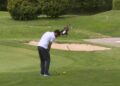 un giocatore di golf sul campo di appiano gentile