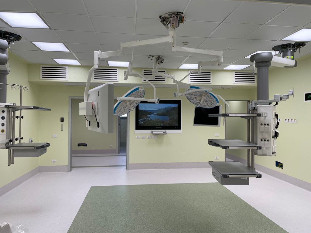 Ospedale Valduce di Como, ristrutturazione del blocco operatorio  completata