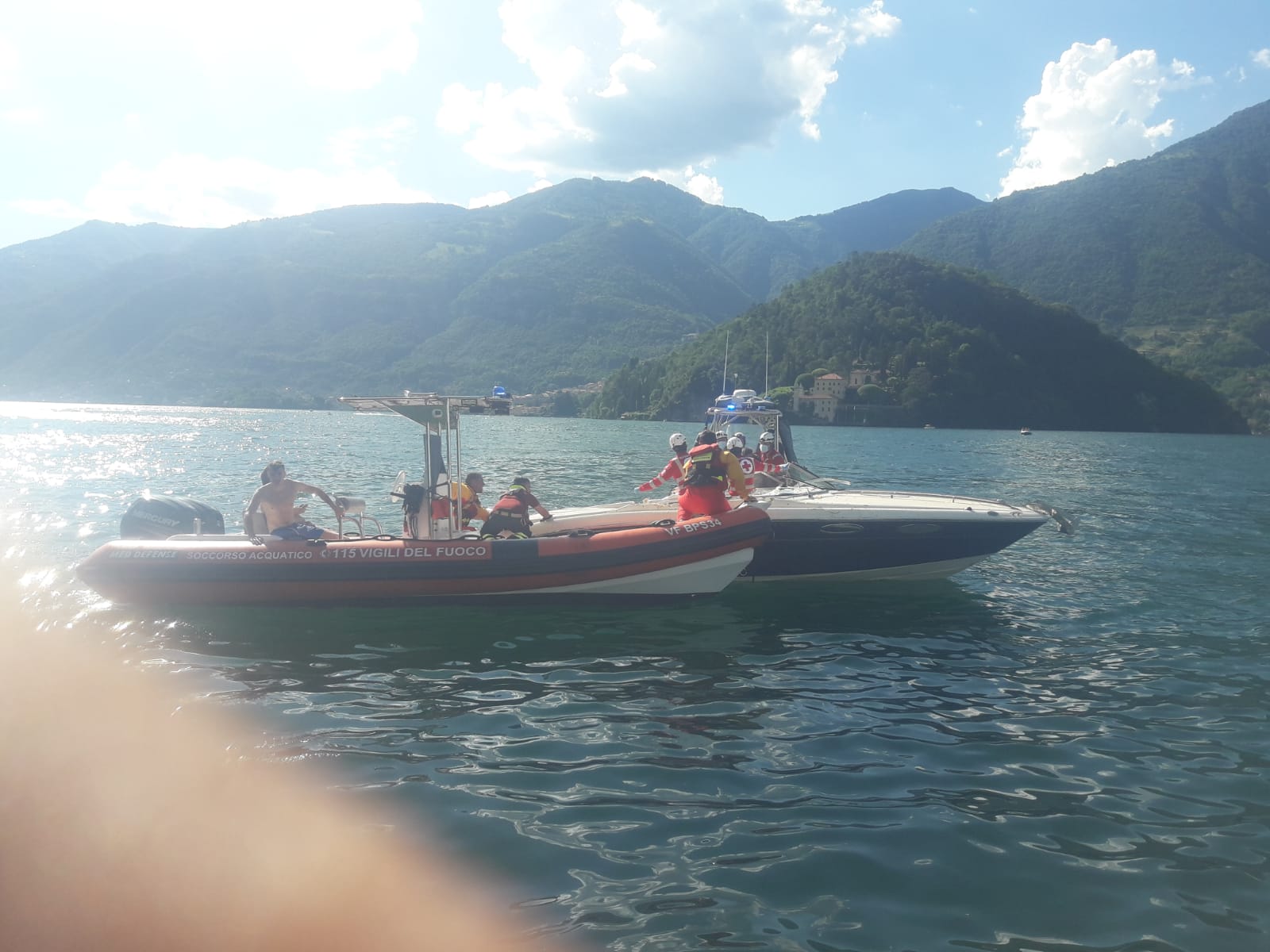 Incidente nautico a Tremezzina, morto un 22enne, feriti due amici