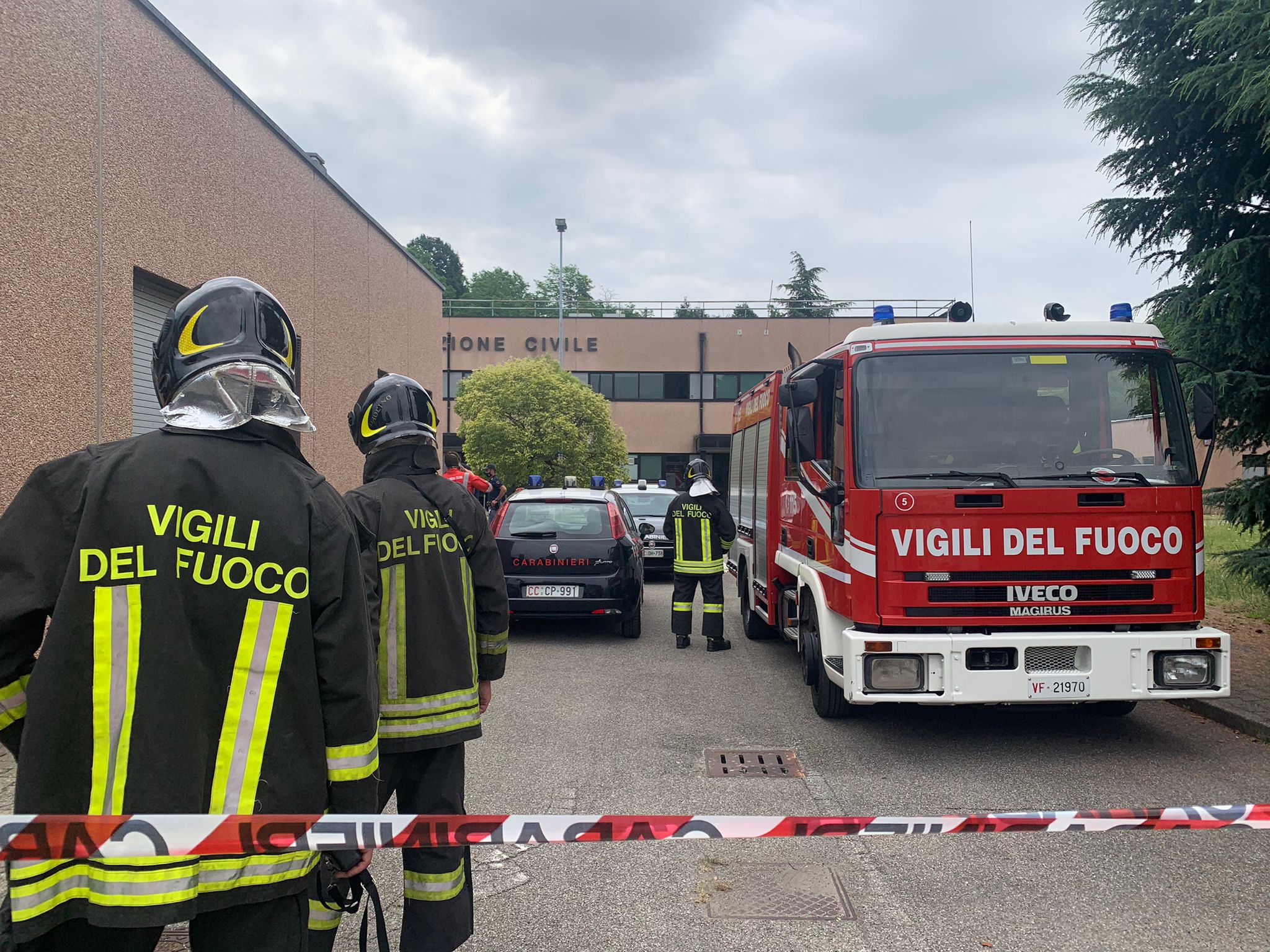 Falso allarme bomba alla motorizzazione di Como, ingente mobilitazione
