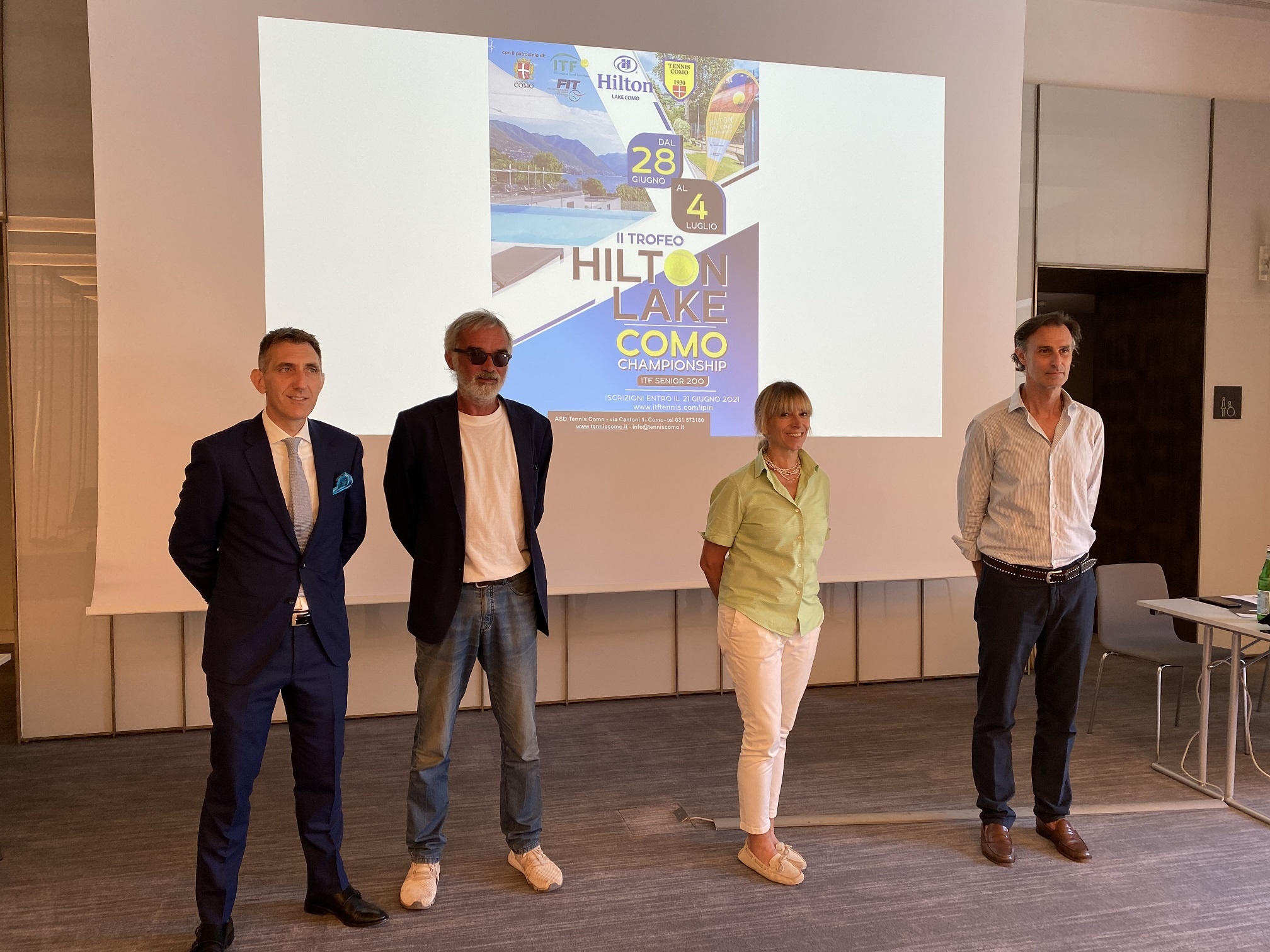 “Hilton Lake Como Championship”: dal 28 al 4 luglio, il torneo di tennis ITF senior