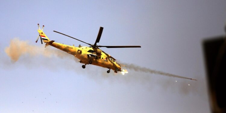Era impegnato in una missione a sud di Kirkuk