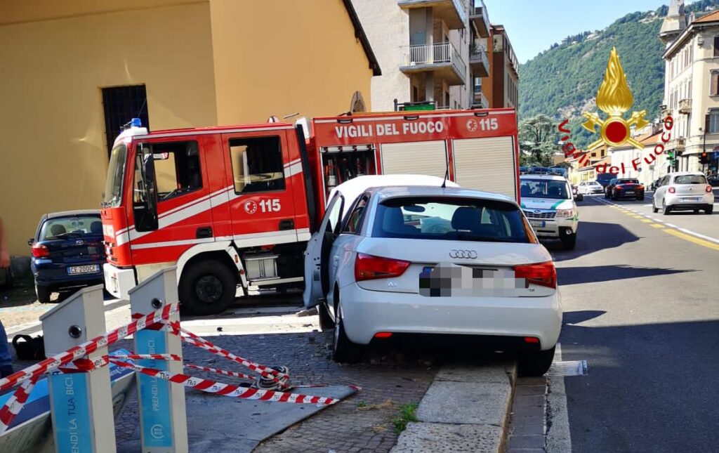 incidente via milano