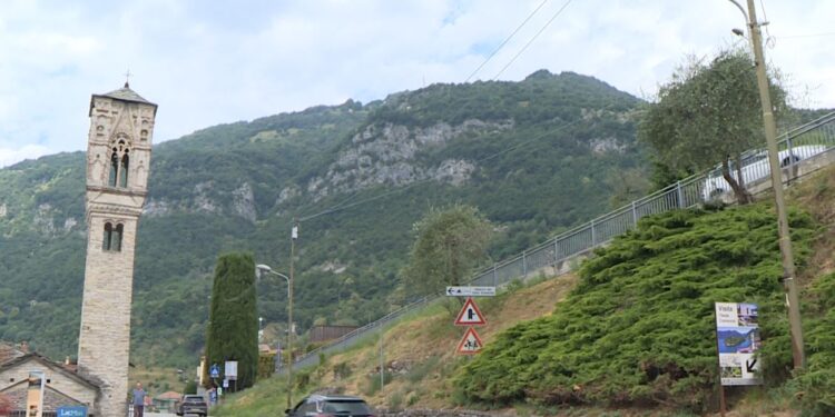 tratto di costa statale regina variante tremezzina