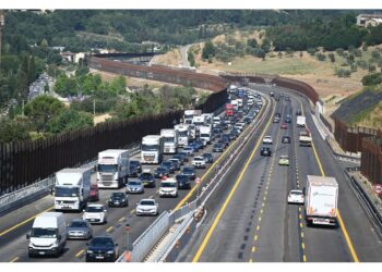 Circolazione intensa soprattutto lungo la direttrice Nord-Sud
