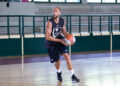 luigi sergio capitano della pallacanestro cantù in campo