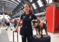 Eleonora Giorgi in partenza per Tokyo