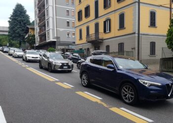 Traffico Como via Bellinzona