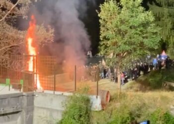 .Tensioni nella notte a Chiomonte.Digos individuati responsabili