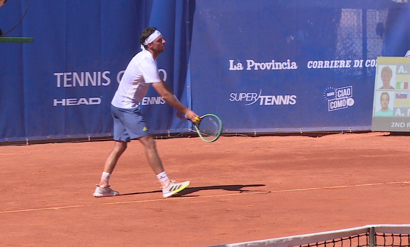 Challenger Atp Como, Andrea Arnaboldi ai quarti di finale del torneo di tennis