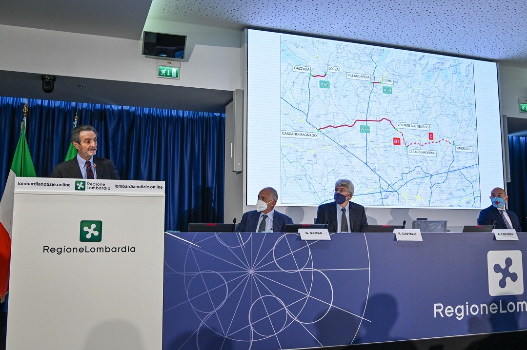 Pedemontana, l’annuncio: “Finita entro il 2026”. Ma senza il secondo lotto della Tangenziale di Como