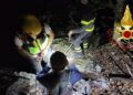 Vigili del fuoco sul Cornizzolo