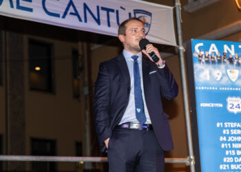 Angelo Passeri Presentazione Pallacanestro Cantù